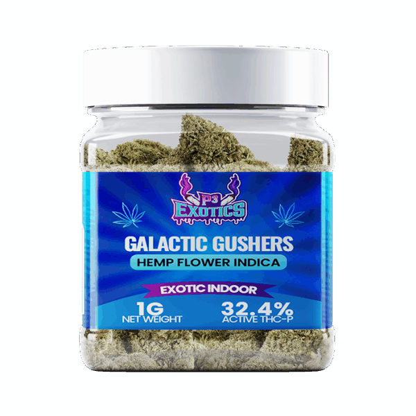 Galactic Gushers Active THC-P 32.4% Hemp Flower - 1G