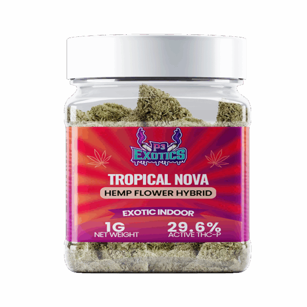 Tropical Nova Active THC-P 29.6% Hemp Flower - 1G